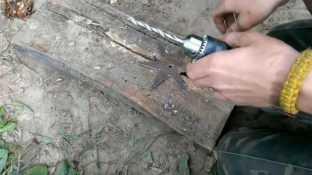 Ручной культиватор своими руками.Шкарабарка. смотреть онлайн