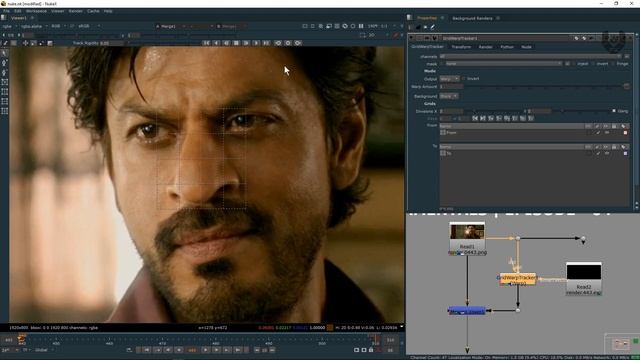 How to use Grid Warp Tracker node | Nuke Fundamentals Episode - 04 смотреть онлайн