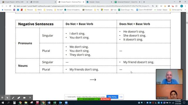 Simple Present Review смотреть онлайн