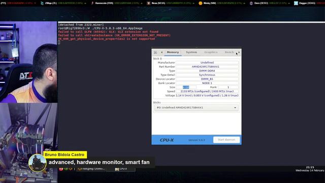🔴 MINERA TALK #65: TESTANDO HASHRATE COM QUAD CHANNEL NO XEON смотреть онлайн