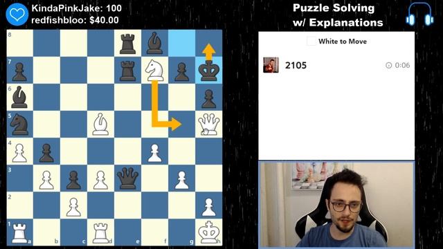 How to Solve Chess Tactics | 2000-2200 Puzzles Training смотреть онлайн