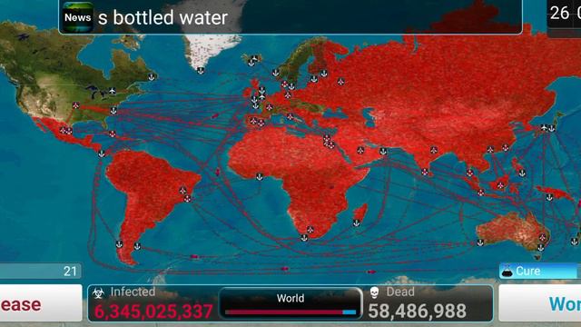 Plague inc - Parasite - Mega-Brutal смотреть онлайн