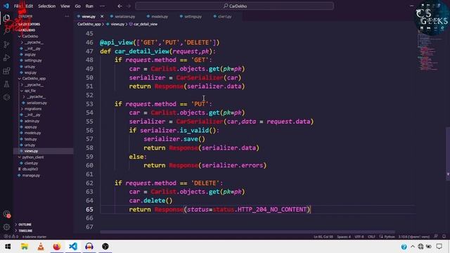 Django REST Framework #08:--Delete Request And Status Code смотреть онлайн