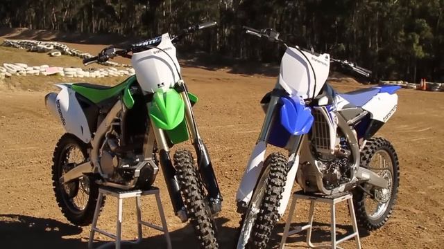 Transmoto Exclusive - 2013 Yamaha YZ450F Vs 2014 Yamaha YZ450F Vs 2014 Kawasaki KX450F