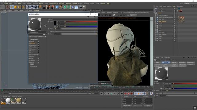 Cinema 4d mix material in octane смотреть онлайн