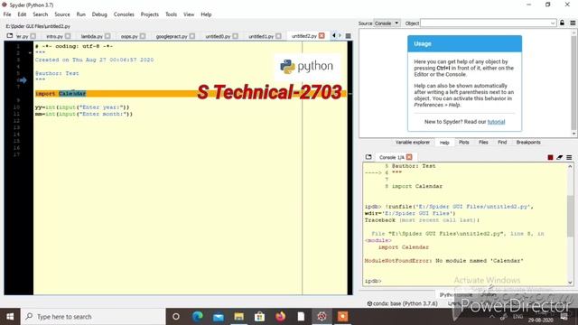 Print a calendar in python смотреть онлайн