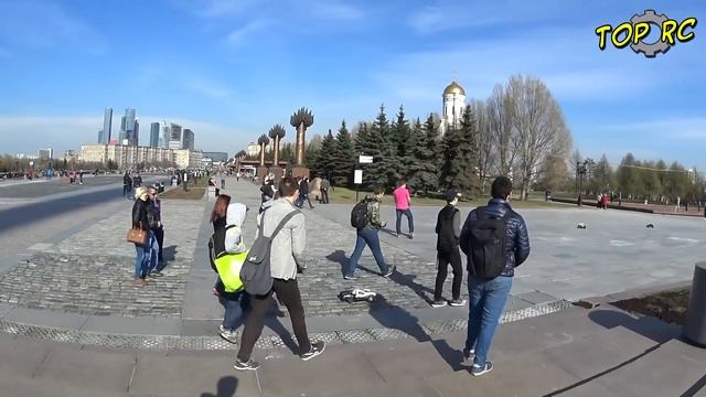 Покатушка в Москве после HOBBY EXPO (Парк Победы 17.04.2016) смотреть онлайн