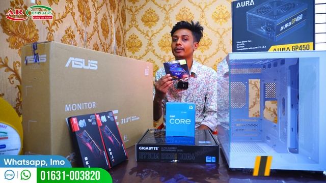 62,500 টাকায় Intel i5 12th Gen সাথে GIGABYTE B760M DS3H | ASUS 22" IPS Monitor দিয়ে সেরা Gaming PC смотреть онлайн