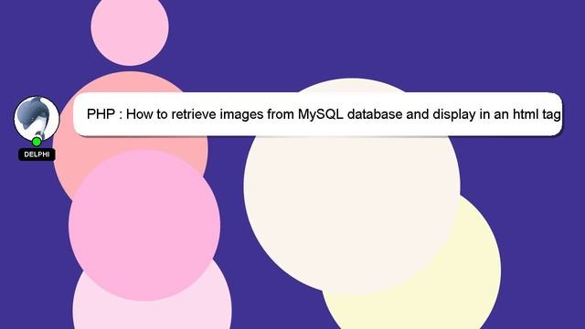 PHP : How to retrieve images from MySQL database and display in an html tag смотреть онлайн