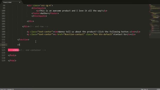 [Master Bootstrap in 7 days] 14/16 Create a Responsive Website part 2 смотреть онлайн