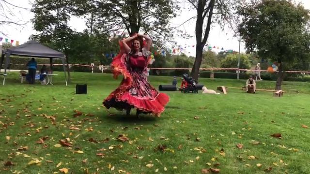 Gypsy dance - Цыганский танец -Обучение Онлайн- Моя ученица Эрна Беккер Германия смотреть онлайн