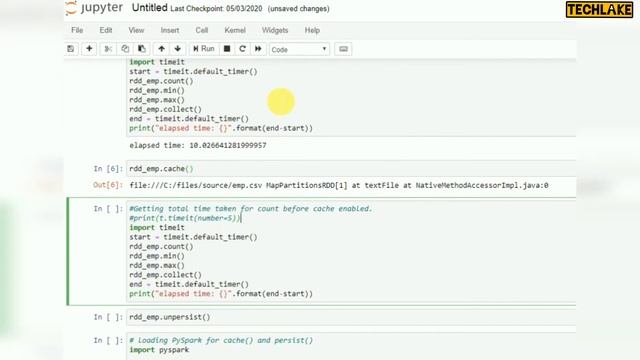 Pyspark Tutorial 7,What is Cache and Persistent, Unresist,#PysparkCache,#SparkCache,#PySparkTutoroa смотреть онлайн