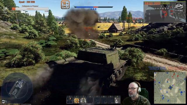 ★War Thunder★:►Танковые аркадные бои◄Ночной!№217 смотреть онлайн