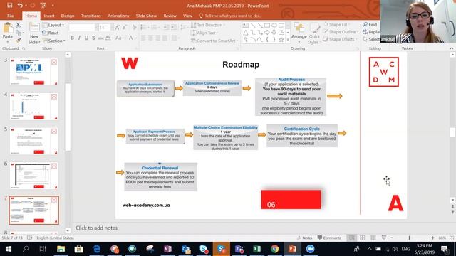 Вебинар “Roadmap for PMP Certification” смотреть онлайн
