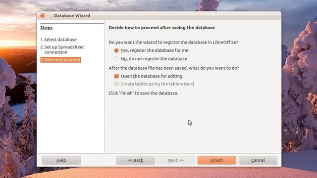 LIBREOFFICE BASE Pt2 - IMPORT LIBREOFFICE CALC Spreadsheet In To BASE