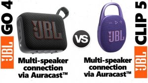JBL GO 4 VS JBL CLIP 5 ❌ NEW JBL SPEAKERS CES 2024 LAS VEGAS ❌ SPECS COMPARISON