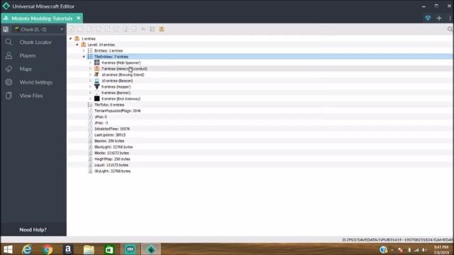 Universal Minecraft Editor - Working Endgates! #1 смотреть онлайн