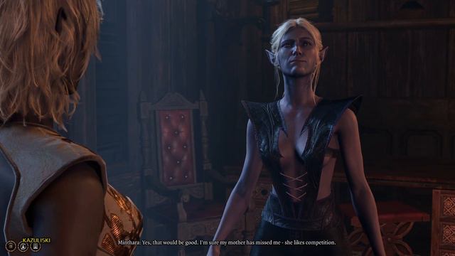 Baldur's Gate 3 - Minthara Romance - Ending смотреть онлайн