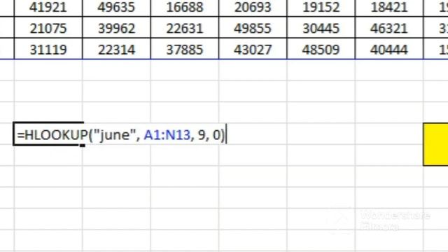 How to use Hlookup|| смотреть онлайн