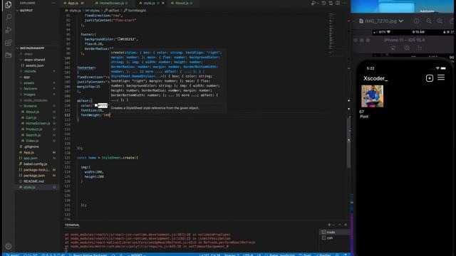 How to Building Instagram with React Native Day 6(PROFILE PAGE ) смотреть онлайн