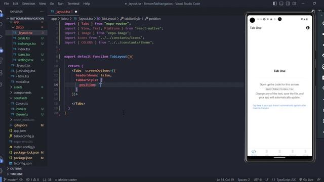 How to Build Bottom Tab Navigation in React Native with Expo Router V2 смотреть онлайн