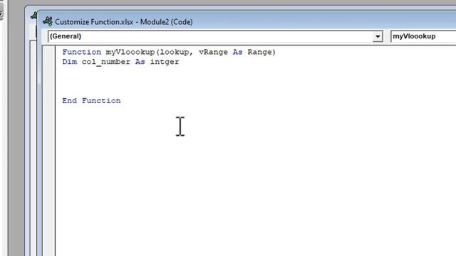 How to create User Function using VLOOKUP function in Excel VBA смотреть онлайн