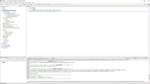 How to deploy a Springboot application in docker | Geekstack смотреть онлайн
