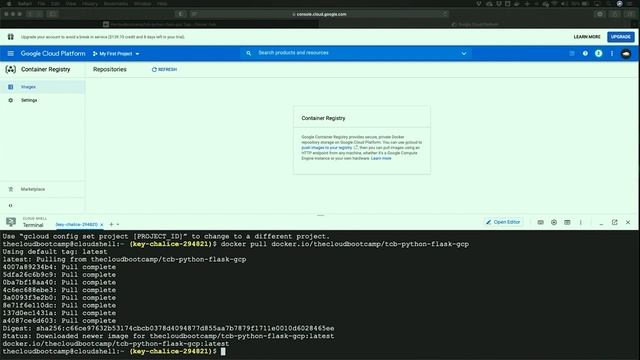 Hands-on: Deploy de aplicação com Docker no Google Cloud Run #multicloud-drops смотреть онлайн