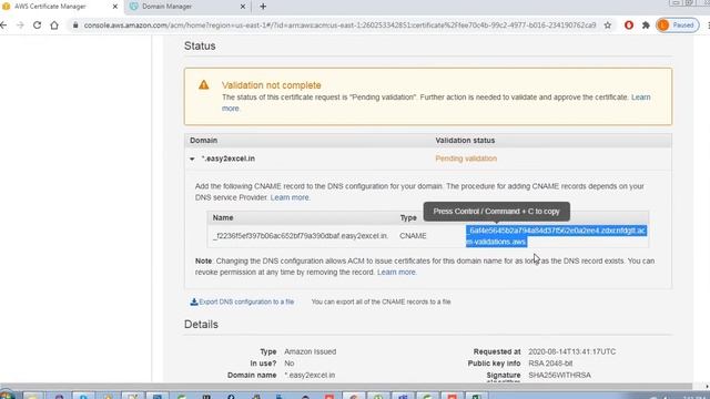 AWS Certificate Manager | Get Free SSL Certificate | Create an SSL certificate by using ACM смотреть онлайн