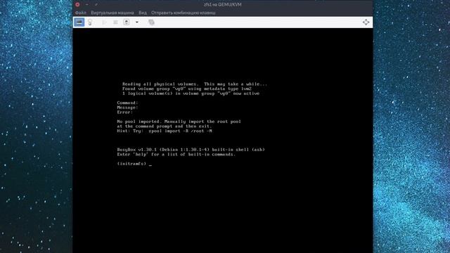 Решение проблем с загрузкой Debian 10 на ZFS смотреть онлайн