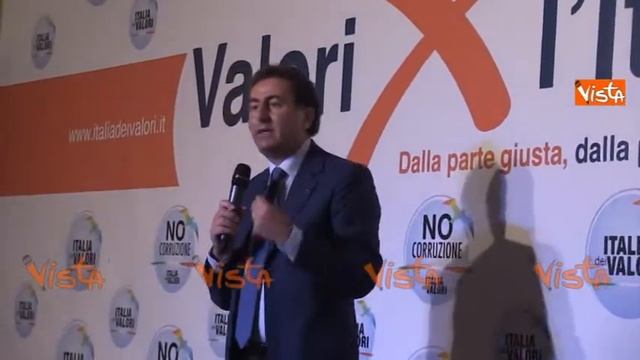 ITALIA DEI VALORI, LA FESTA NAZIONALE A ROMA - IMMAGINI смотреть онлайн