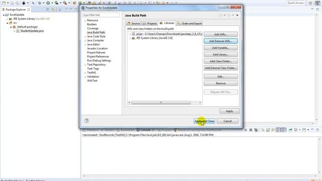 Write and test a program to update 10 student records into table into Excel file смотреть онлайн