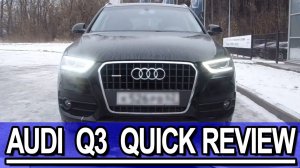 Audi Q3 quick review (2.0 TFSI,211 hp)