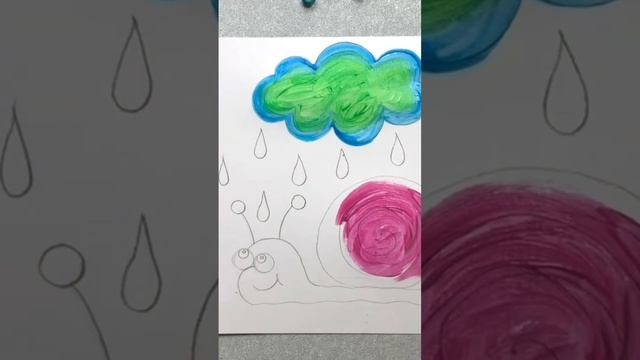 Как просто нарисовать улитку смотреть онлайн
