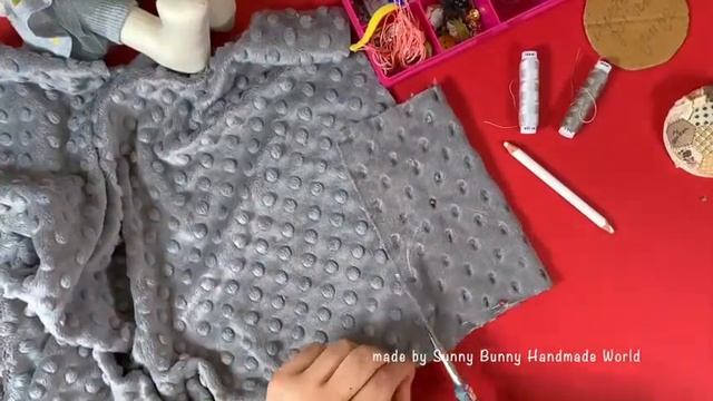DIY make textile bunny toy! fast master class.Как сшить игрушку своими руками. Быстрый мастер класс смотреть онлайн