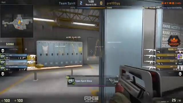 КОМАНДА ЗЕВСА В ШАГЕ ОТ МАЖОРА | Pro100 vs. Team Spirit | CIS Minor - FACEIT Major 2018 смотреть онлайн