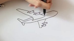 Как нарисовать самолёт