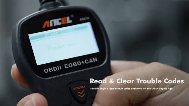 Ancel AD210 OBD2 Car Code Reader / Diagnostic Tool - Global Unit Product Review смотреть онлайн