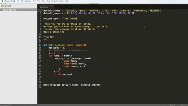 Day 6: String Formatting and Substitutions All Together in Python Programming смотреть онлайн