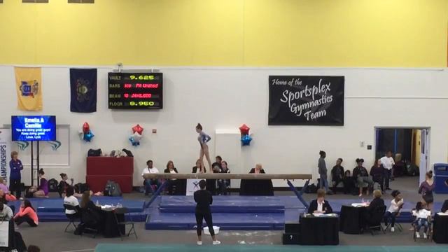 Level 9, 2017 Region 7 Regionals, Beam смотреть онлайн