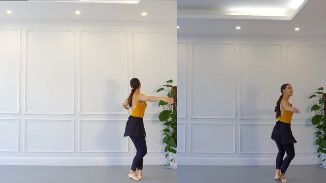 How to Tombé Pas de Bourrée | Ballet Basics Tutorial 2021 смотреть онлайн