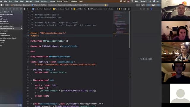 NSJSONSerialization and Basic Networking in Objective-C смотреть онлайн