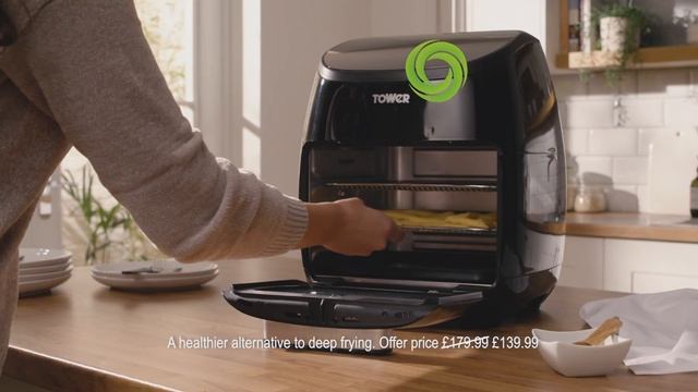 Tower Housewares ITV Campaign T17076 Xpress Pro Combo 2000W 11 Litre 10-in-1 Digital Air Fryer Oven смотреть онлайн