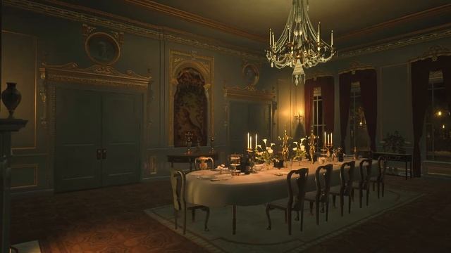 АСМР треск костра камина ужин при свечах смотреть онлайн