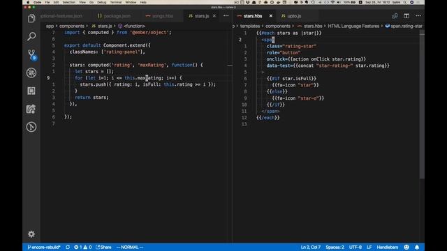 Template-only components in Ember.js смотреть онлайн
