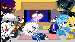 sans au react to afton family and fnaf memes