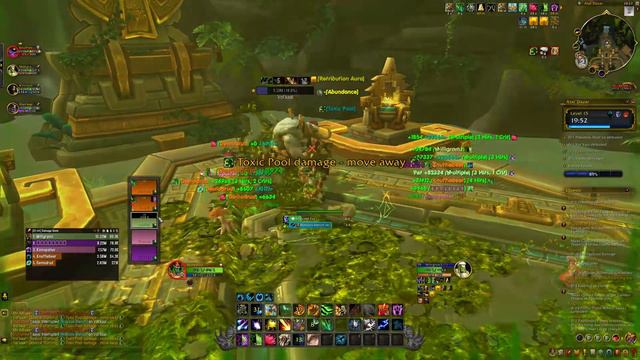 MOST OP HEALER 10.2 | +15 ATAL'DAZAR | DRUID RESTORATION смотреть онлайн