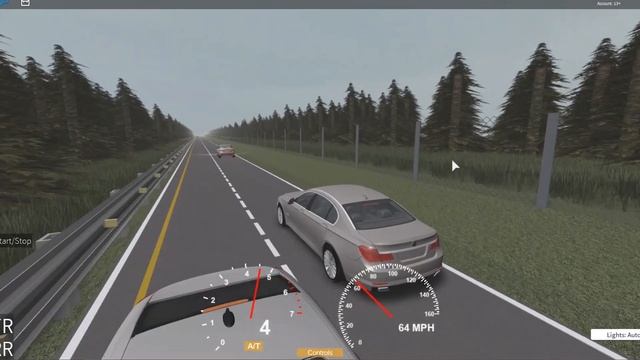 ROBLOX | Updated Collision Warning with Auto Brake смотреть онлайн