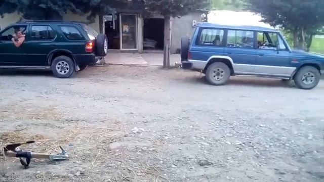 opel frontera vs mitsubishi pajero смотреть онлайн