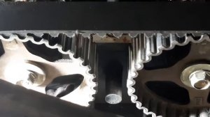 метки ГРМ В20В по шкиву коленвала